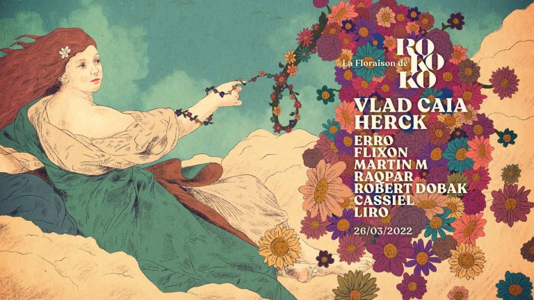 La Floraison de Rokoko w_ Vlad Caia & Herck flyer